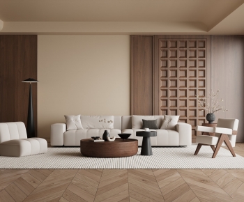 Modern A Living Room-ID:669215922