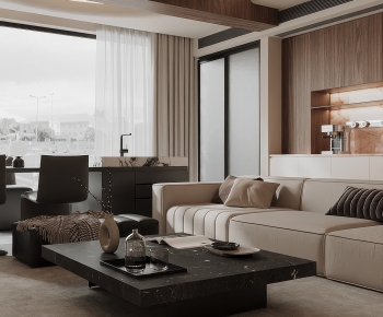 Modern A Living Room-ID:515166044