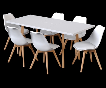 Modern Dining Table And Chairs-ID:512828114