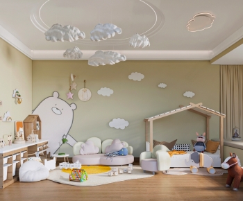 Modern Girl's Room Daughter's Room-ID:400666955