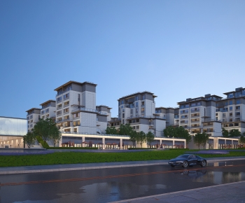 New Chinese Style Residential Building-ID:945699275