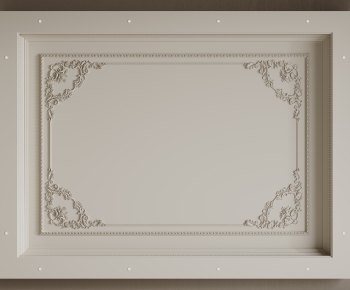 French Style Suspended Ceiling-ID:136198049