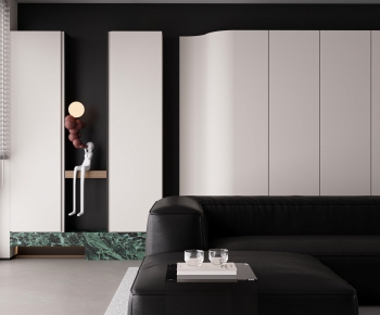 Modern A Living Room-ID:653158905