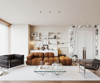 Modern A Living Room-ID:313830488