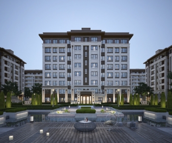 New Chinese Style Residential Building-ID:902504921