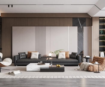 Modern A Living Room-ID:585434915