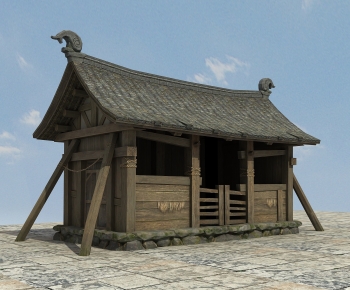 Chinese Style Ancient Architectural Buildings-ID:922199963