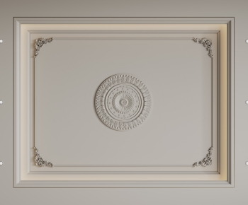 French Style Suspended Ceiling-ID:874850735