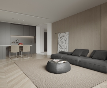 Modern A Living Room-ID:916340112