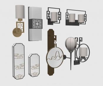New Chinese Style Wall Lamp-ID:140774011