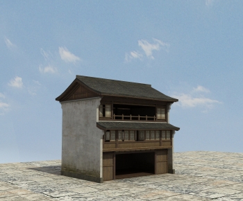 Chinese Style Ancient Architectural Buildings-ID:699683907