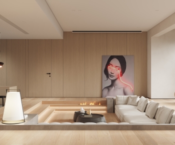 Modern A Living Room-ID:115957028