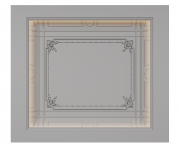 French Style Suspended Ceiling-ID:463942056