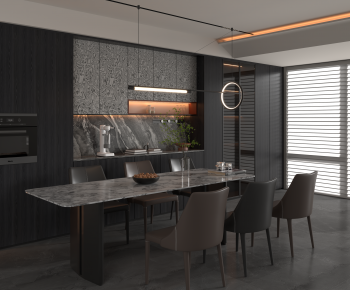 Modern Dining Room-ID:376076947