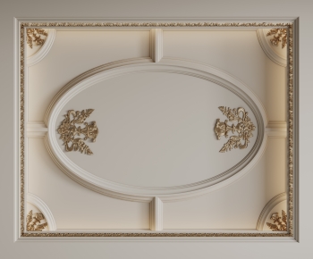 French Style Suspended Ceiling-ID:302484998
