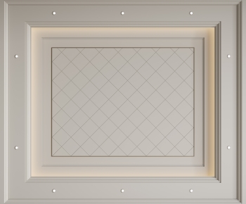 French Style Suspended Ceiling-ID:312392002