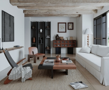 Modern A Living Room-ID:823580039