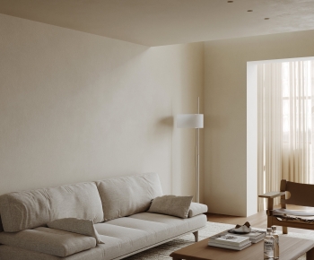 Wabi-sabi Style A Living Room-ID:749428995