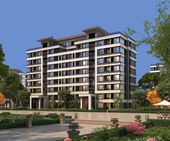 Modern Residential Building-ID:290973906