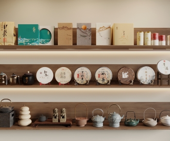 新中式茶具茶叶组合-ID:674798011