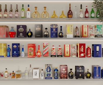 现代白酒洋酒组合-ID:618325953