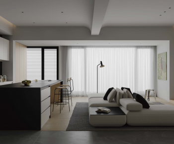 Modern A Living Room-ID:968986038