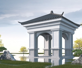 New Chinese Style Pavilion-ID:234038118