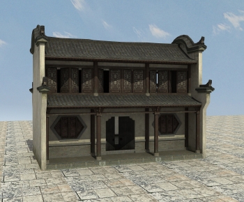 Chinese Style Ancient Architectural Buildings-ID:868426083