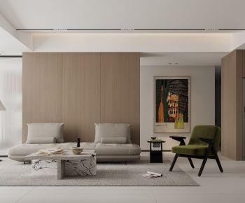 Modern A Living Room-ID:879276047