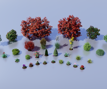 Modern Flowers And Grass-ID:469626903