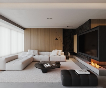 Modern A Living Room-ID:833468915