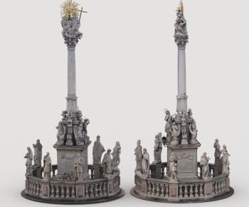 European Style Sculpture Sketch-ID:532270918