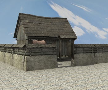 Chinese Style Ancient Architectural Buildings-ID:152545939