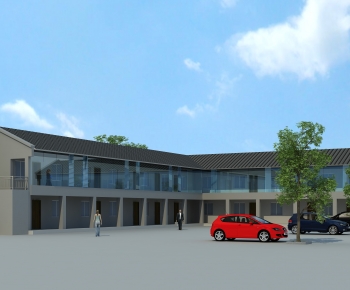 New Chinese Style Public Building-ID:215078124