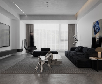 Modern A Living Room-ID:516354084