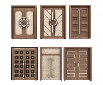 New Chinese Style Double Door-ID:131459001