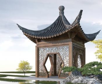 Chinese Style Pavilion-ID:118590128