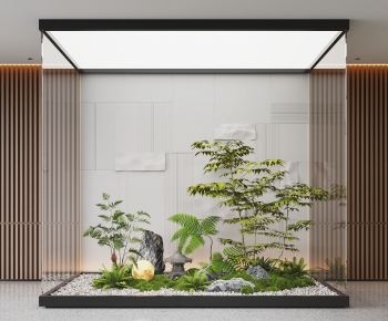 现代室内植物景观小品-ID:235958103