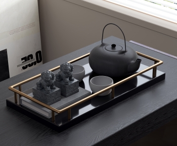 现代茶具摆件组合-ID:534667974