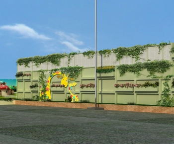 Modern Landscape Wall-ID:213886024