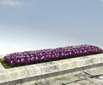 Modern Flowers And Grass-ID:103925942