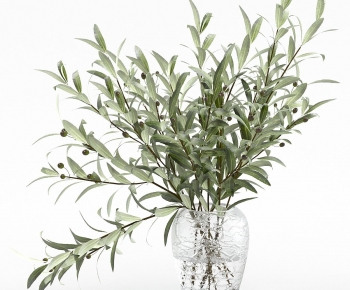 Modern Aquatic Green Plant-ID:166209948