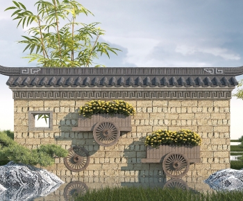 Chinese Style Landscape Wall-ID:532224898