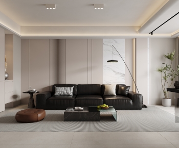 Modern A Living Room-ID:355489023
