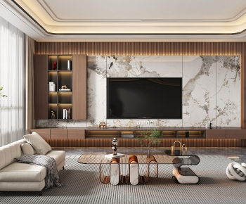 Modern A Living Room-ID:433038955