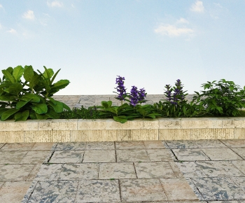 Modern Flowers And Grass-ID:616933117