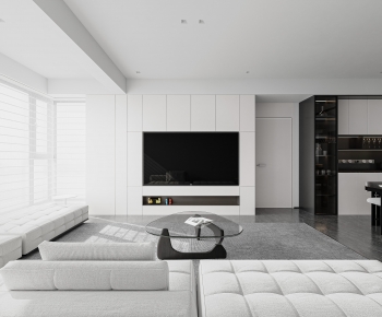 Modern A Living Room-ID:255278117