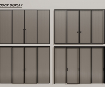 Modern Sliding Door-ID:242196083