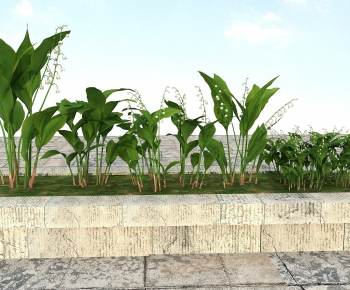 Modern Flowers And Grass-ID:875880967