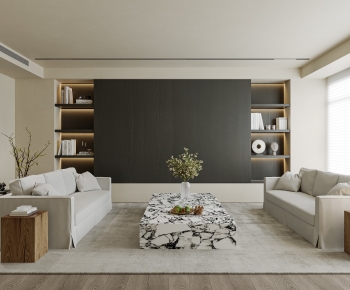 Modern A Living Room-ID:105602034